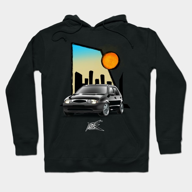 ford fiesta mk4 Hoodie by naquash